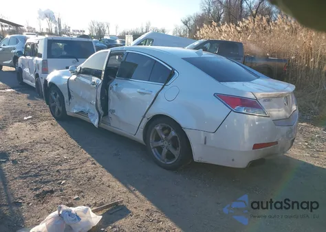2010 Acura Tl 3.7 из США, поврежденный, VIN 19UUA9F58AA002548